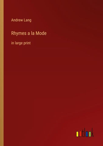 Rhymes a la Mode