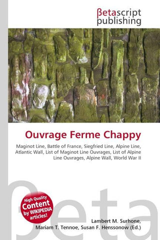 Ouvrage Ferme Chappy