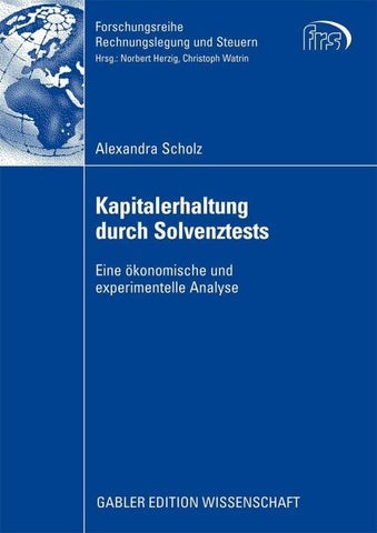 Kapitalerhaltung durch Solvenztests