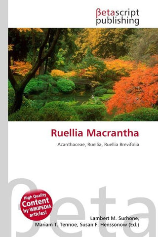 Ruellia Macrantha