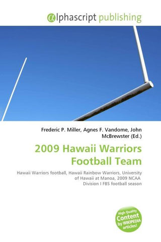2009 Hawaii Warriors Football Team