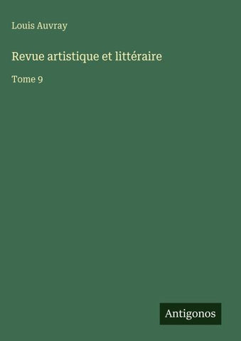 Revue artistique et littéraire