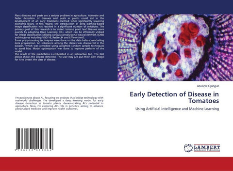 Early Detection of Disease in Tomatoes