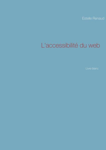 L'accessibilité du web