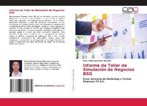 Informe de Taller de Simulación de Negocios BSG