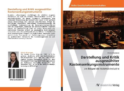 Darstellung und Kritik ausgewählter Kostensenkungsinstrumente