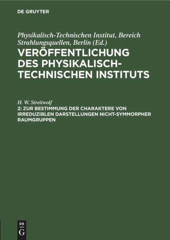 Zur Bestimmung der Charaktere von irreduziblen Darstellungen nicht-symmorpher Raumgruppen