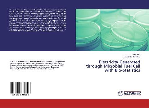 Electricity Generated through Microbial Fuel Cell with Bio-Statistics