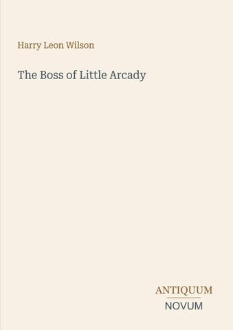 The Boss of Little Arcady
