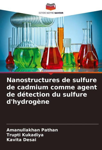 Nanostructures de sulfure de cadmium comme agent de détection du sulfure d'hydrogène