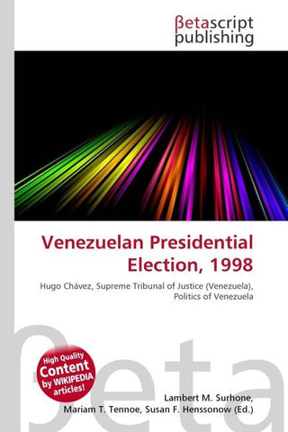 Venezuelan Presidential Election, 1998