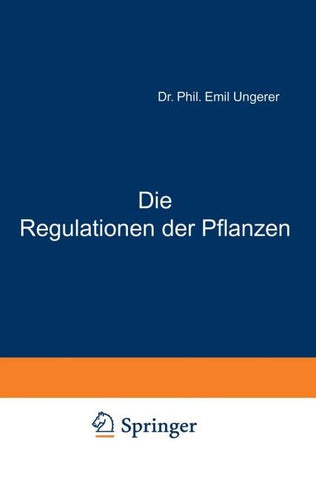 Die Regulationen der Pflanzen