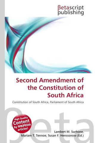 Second Amendment of the Constitution of South Africa