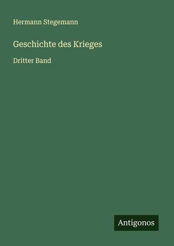 Geschichte des Krieges