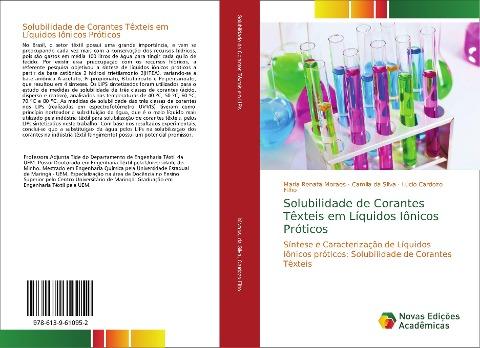 Solubilidade de Corantes Têxteis em Líquidos Iônicos Próticos