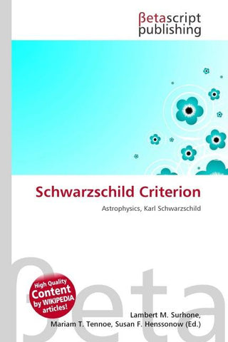Schwarzschild Criterion