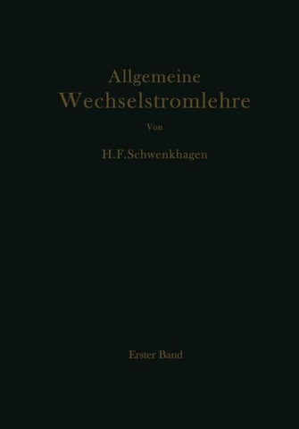 Allgemeine Wechselstromlehre
