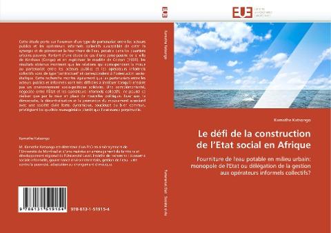 Le défi de la construction de l'Etat social en Afrique