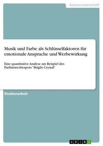 Musik und Farbe als Schlüsselfaktoren für emotionale Ansprache und Werbewirkung