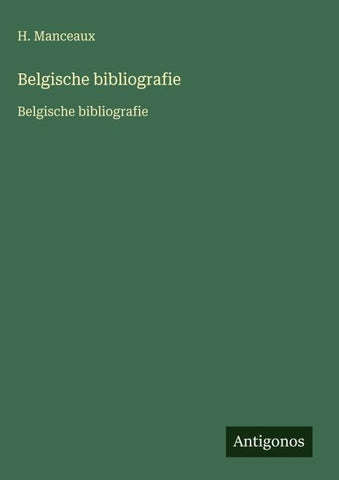 Belgische bibliografie