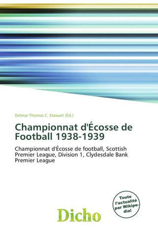 Championnat d'Écosse de Football 1938-1939