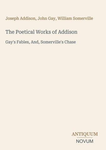 The Poetical Works of Addison