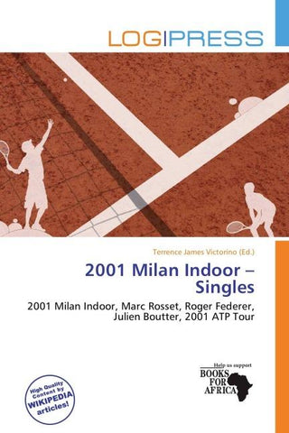2001 Milan Indoor - Singles