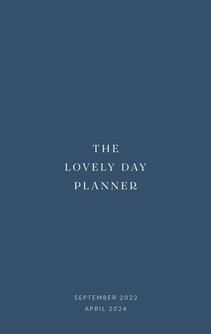 The Lovely Day Planner