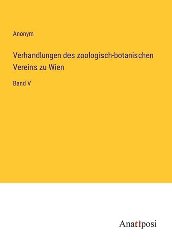 Verhandlungen des zoologisch-botanischen Vereins zu Wien