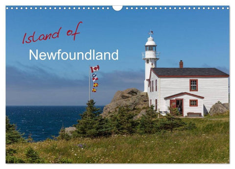 Island of Newfoundland (Wall Calendar 2026 DIN A3 landscape), CALVENDO 12 Month Wall Calendar
