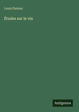 Études sur le vin