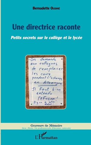 Une directrice raconte