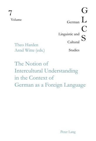 The Notion of Intercultural Understanding in the Context of German as a Foreign Language