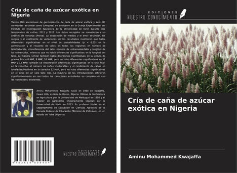 Cría de caña de azúcar exótica en Nigeria