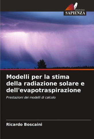 Modelli per la stima della radiazione solare e dell'evapotraspirazione