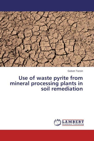 Use of waste pyrite from mineral processing plants in soil remediation