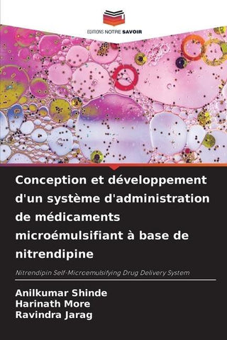 Conception et développement d'un système d'administration de médicaments microémulsifiant à base de nitrendipine