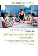 Behavior Analysis of Child Development