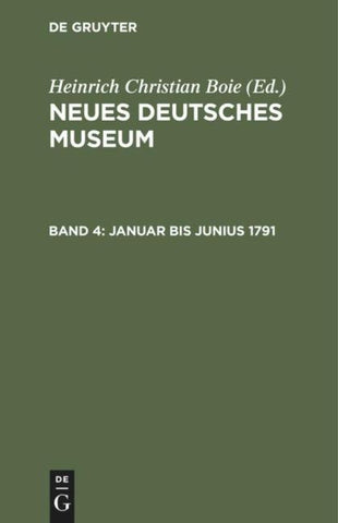 Januar bis Junius 1791