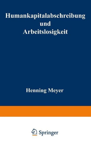 Humankapitalabschreibung und Arbeitslosigkeit