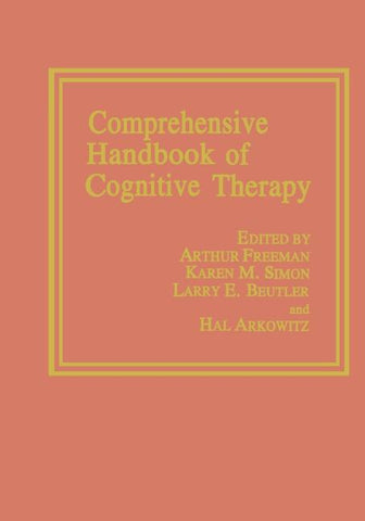 Comprehensive Handbook of Cognitive Therapy