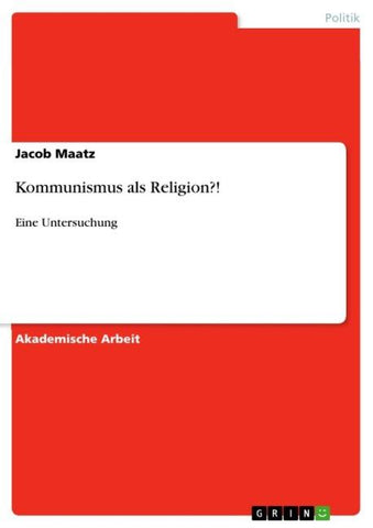 Kommunismus als Religion?!