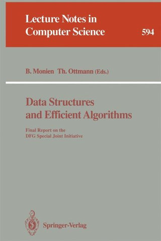 Data Structures and Efficient Algorithms