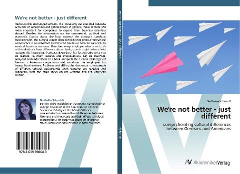 We're not better - just different