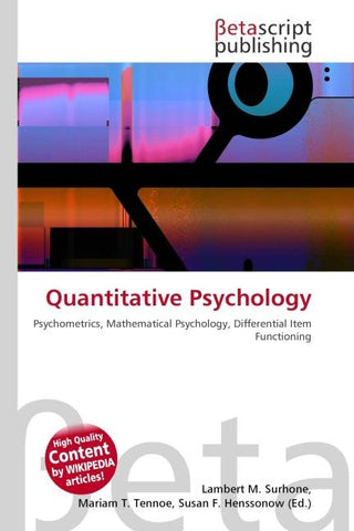 Quantitative Psychology