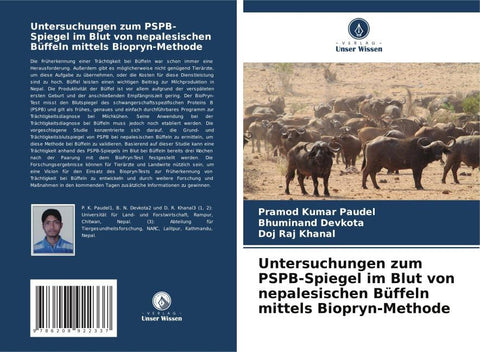 Untersuchungen zum PSPB-Spiegel im Blut von nepalesischen Büffeln mittels Biopryn-Methode