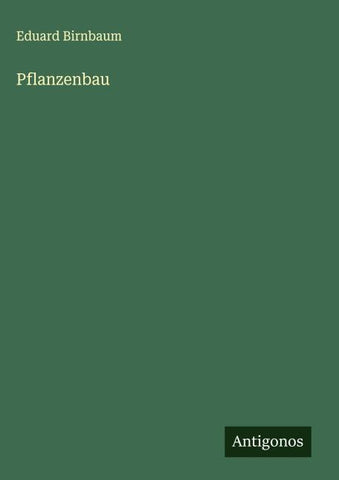Pflanzenbau