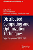 Distributed Computing and Optimization Techniques