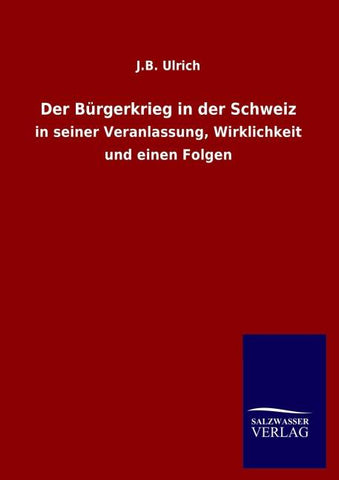 Der Bürgerkrieg in der Schweiz