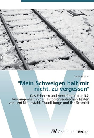 "Mein Schweigen half mir nicht, zu vergessen"